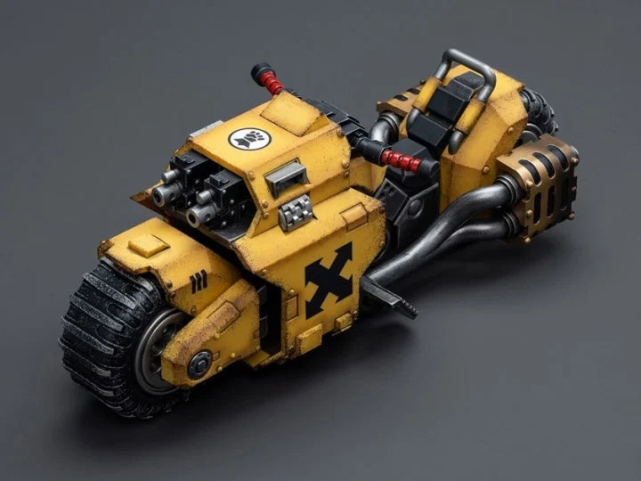 JOYTOY Warhammer 40k - Imperial Fists Raider-Pattern Combat Bike