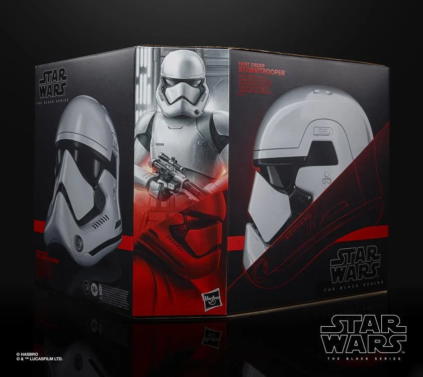 Star Wars: The Black Series - First Order Stormtrooper 1:1 Scale Wearable Helmet (Electronic)
