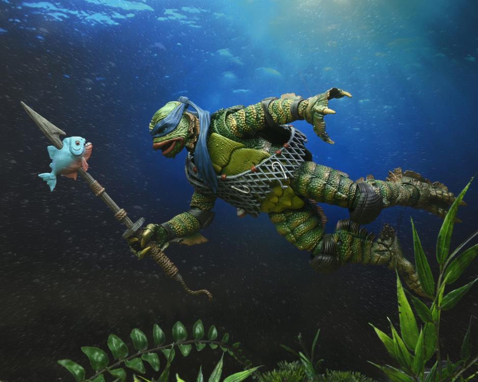 Leonardo as The Creature NECA Ultimate Universal Monsters x Teenage Mutant Ninja Turtles