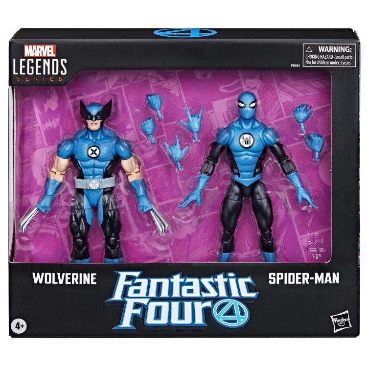 Marvel Legends Spider-Man & Wolverine Fantastic Four Two-Pack
