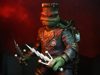 Universal Monsters x Teenage Mutant Ninja Turtles Ultimate Raphael as Frankenstein's Monster Action Figure