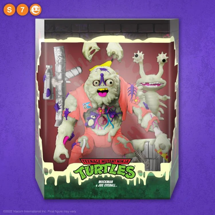 Teenage Mutant Ninja Turtles ULTIMATES! - Muckman & Joe Eyeball (Glow-in-the-Dark) NYCC 2022 Exclusive