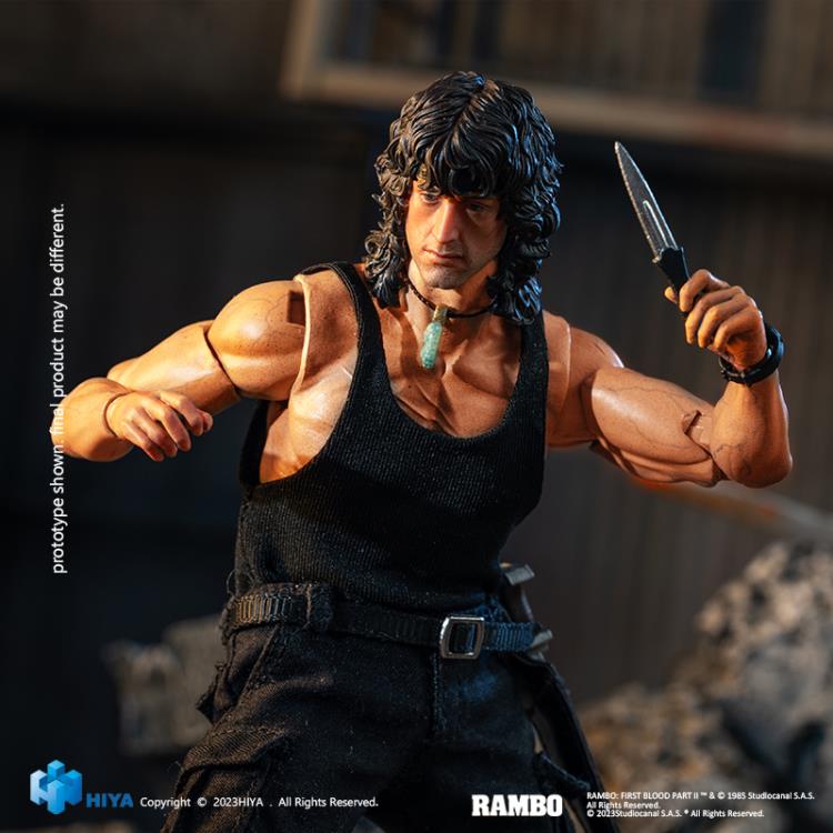 Rambo III Exquisite Super Series - John Rambo 1/12 Scale Action Figure