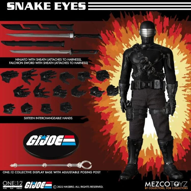 G.I. Joe - One:12 Collective Deluxe Snake Eyes