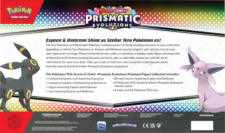 Pokemon TCG: Prismatic Evolutions Premium Figure Collection