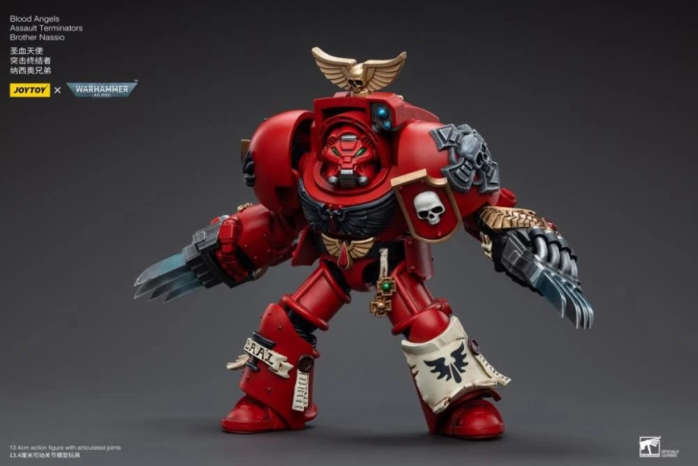 JOYTOY Warhammer 40K - Blood Angels Assault Terminators Brother Nassio