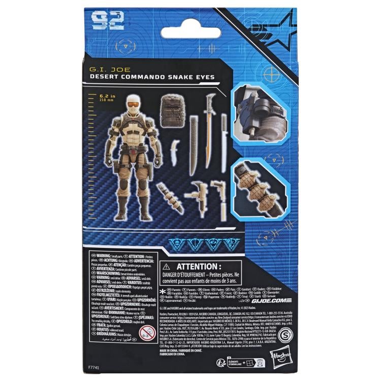 G.I. Joe Classified Series - Desert Commando Snake Eyes