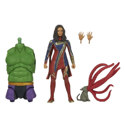 Marvel Legends Ms. Marvel The Marvels Totally Awesome Hulk BAF