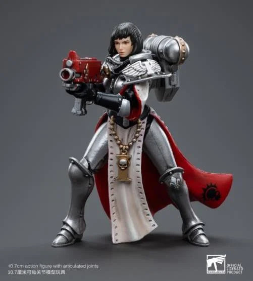 JOYTOY Warhammer 40k - Adepta Sororitas Battle Sisters Order of the Argent Shroud Sister Irmengard