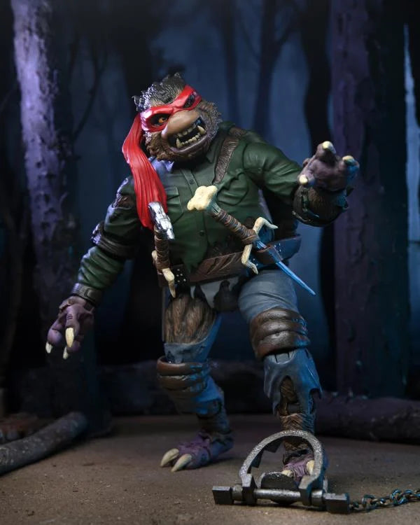 Universal Monsters x Teenage Mutant Ninja Turtles Ultimate Raphael as Wolfman Action Figure