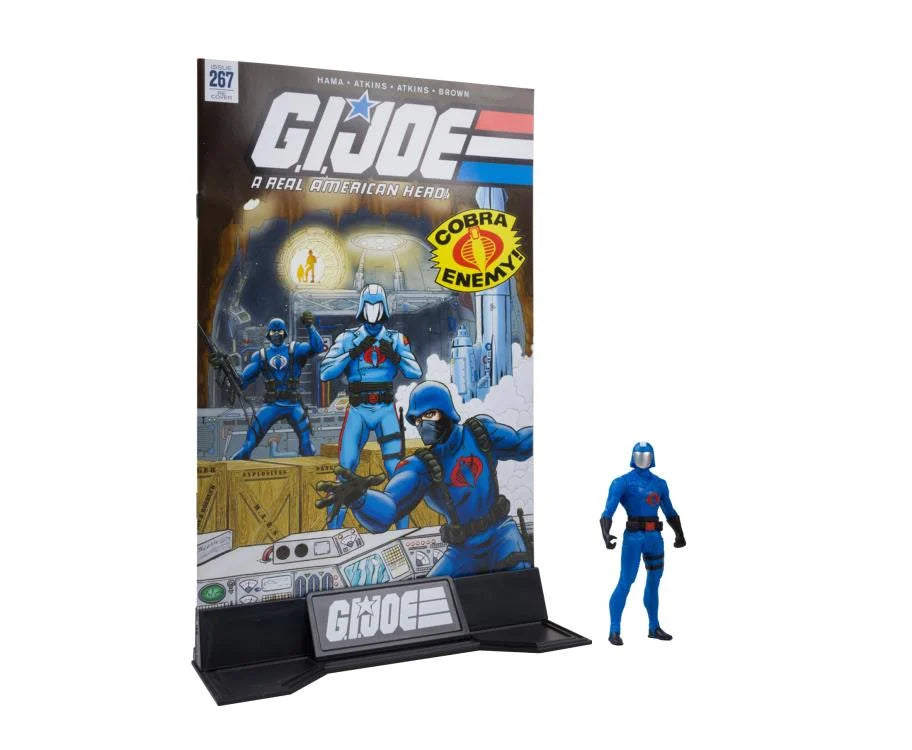 G.I. Joe Page Punchers - Cobra Commander and Crimson Guard Two-Pack with Comic