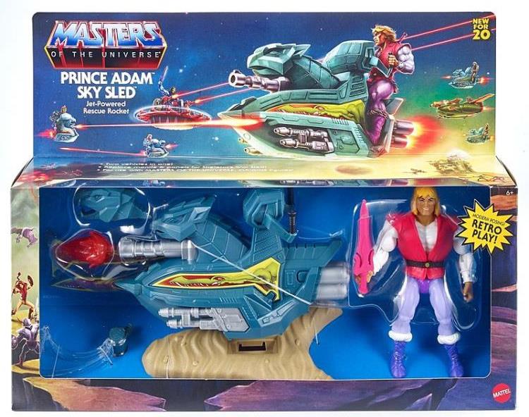 Masters of the Universe: Origins - Prince Adam and Sky Sled