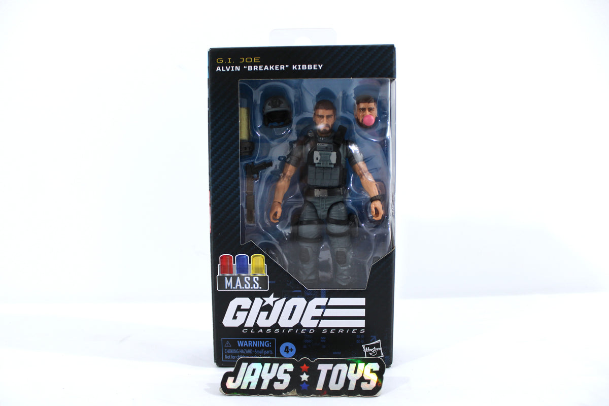 Breaker GI Joe Classified Series 6-Inch Figure #158 M.A.S.S. Device — Box Front View