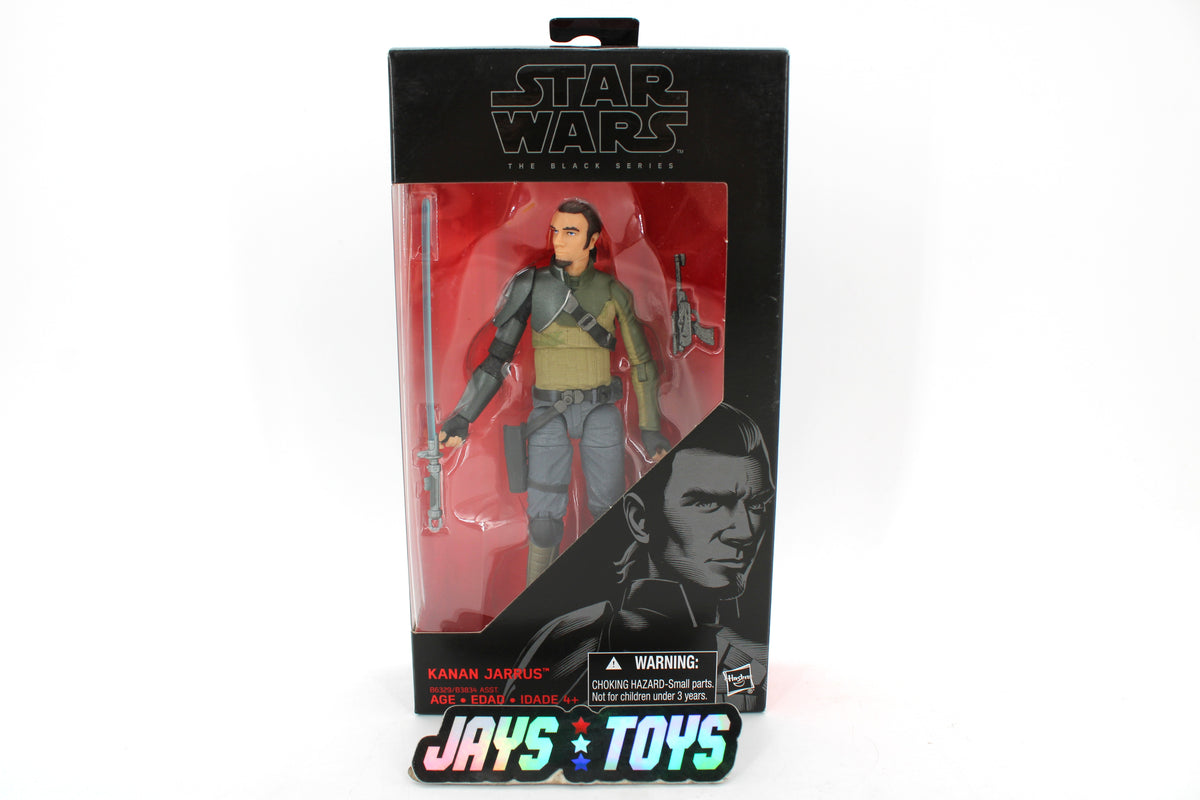 Kanan Jarrus Star Wars Black Series 6-Inch Figure — Card Front