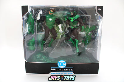 Batman Earth -32 & Green Lantern Hal Jordan DC Multiverse 2-Pack — Box Front View with Both Figures Displayed