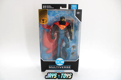 Eradicator Shock Wave DC Multiverse Gold Label 7-Inch Figure — Package Front View