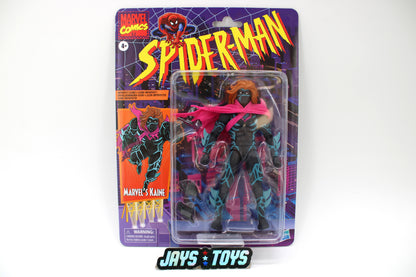 Kaine Parker Marvel Legends Retro Card 6-Inch Figure — Card Front