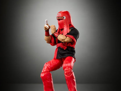 Great Muta WWE Ultimate Edition 6-Inch Figure — Side View in Combat Stance with Mask On