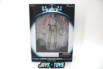 Outlaw Dolores Westworld Diamond Select Toys 2019 Figure — Card Front
