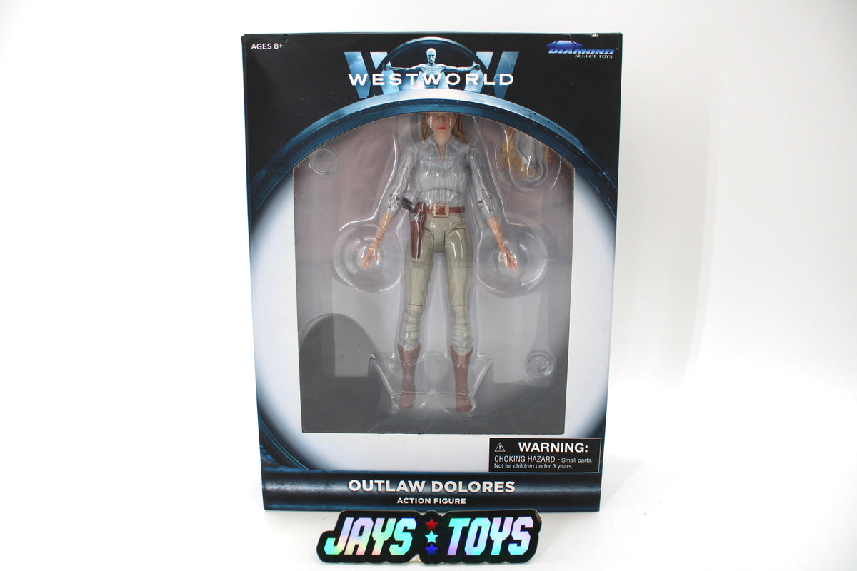 Outlaw Dolores Westworld Diamond Select Toys 2019 Figure — Card Front