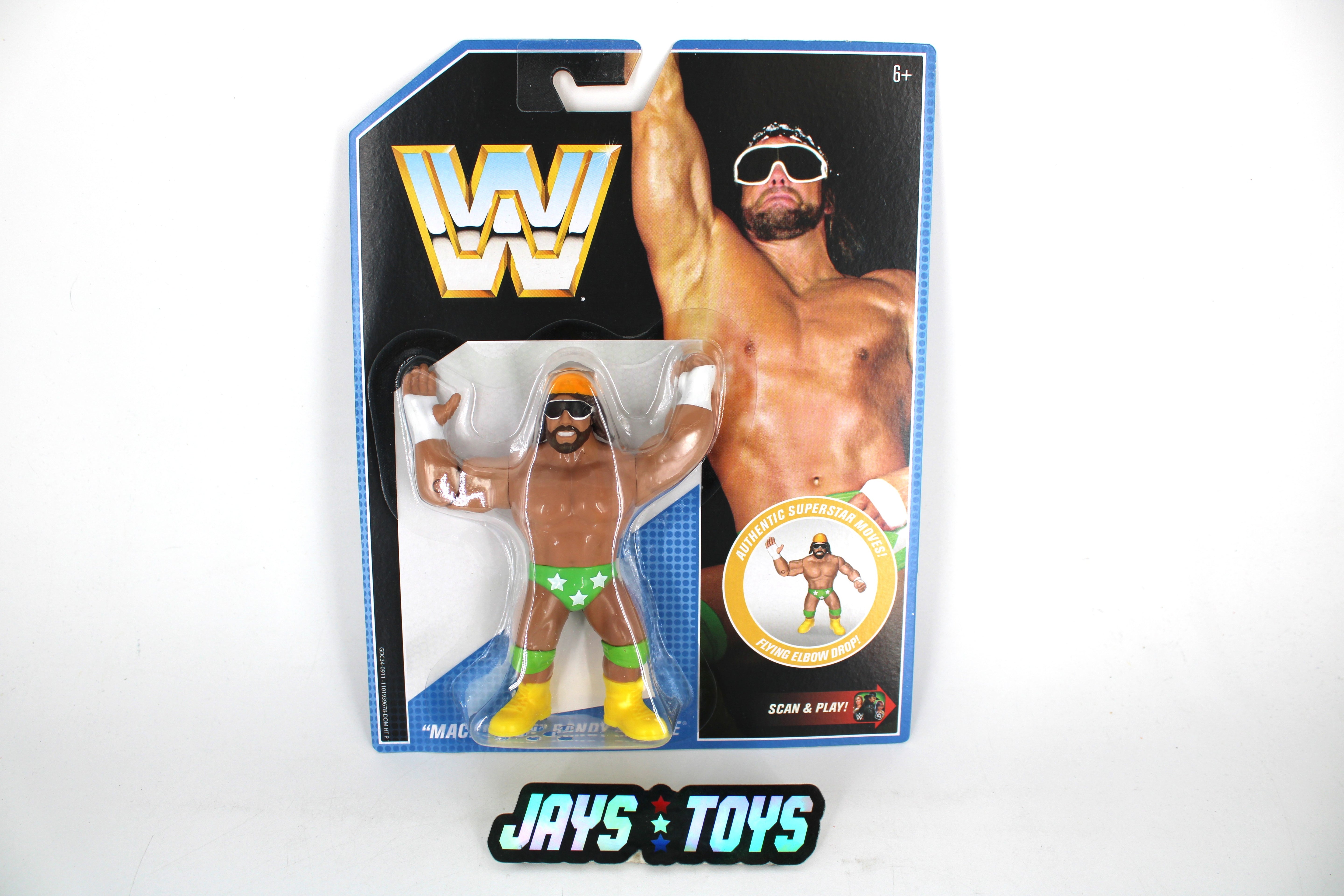 Macho Man Randy Savage WWE Retro 2019 Carded Figure — Card Front