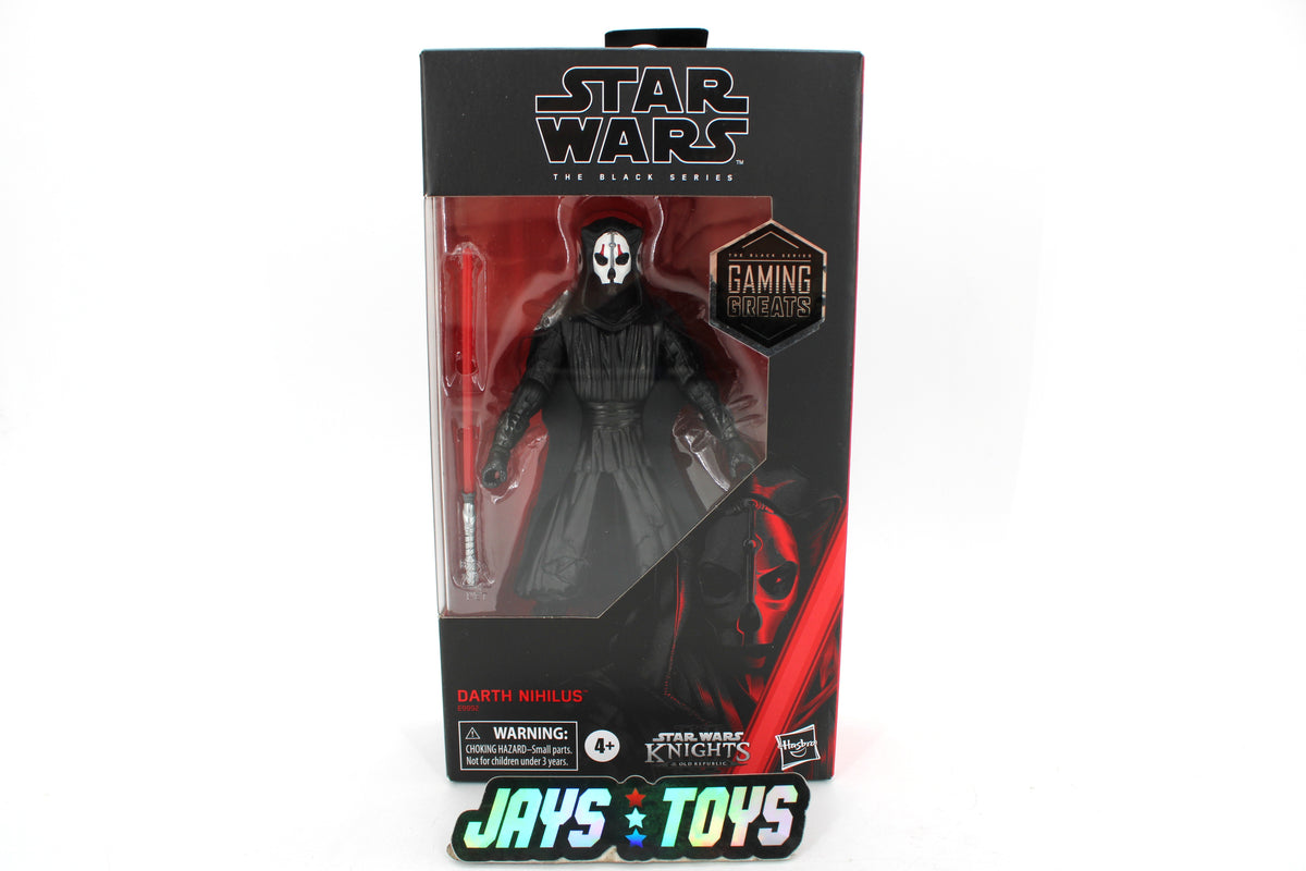Darth Nihilus Black Series Gaming Greats 6-Inch Figure — Box Front View