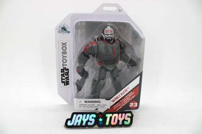 Wrecker Star Wars Toybox Carded Figure — Card Front View