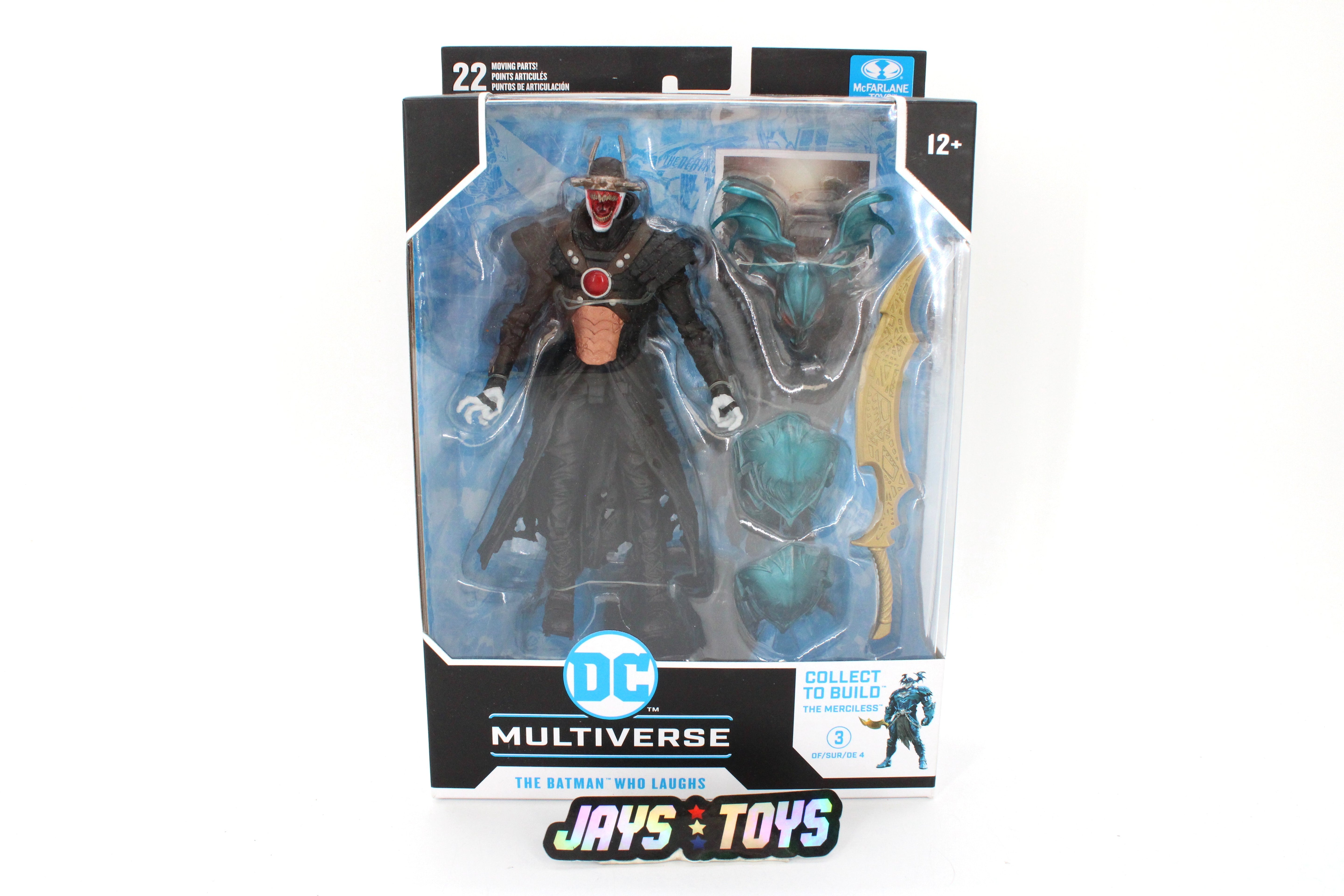 Batman Who Laughs Sky Tyrant DC Multiverse 7-Inch Figure — Card Front