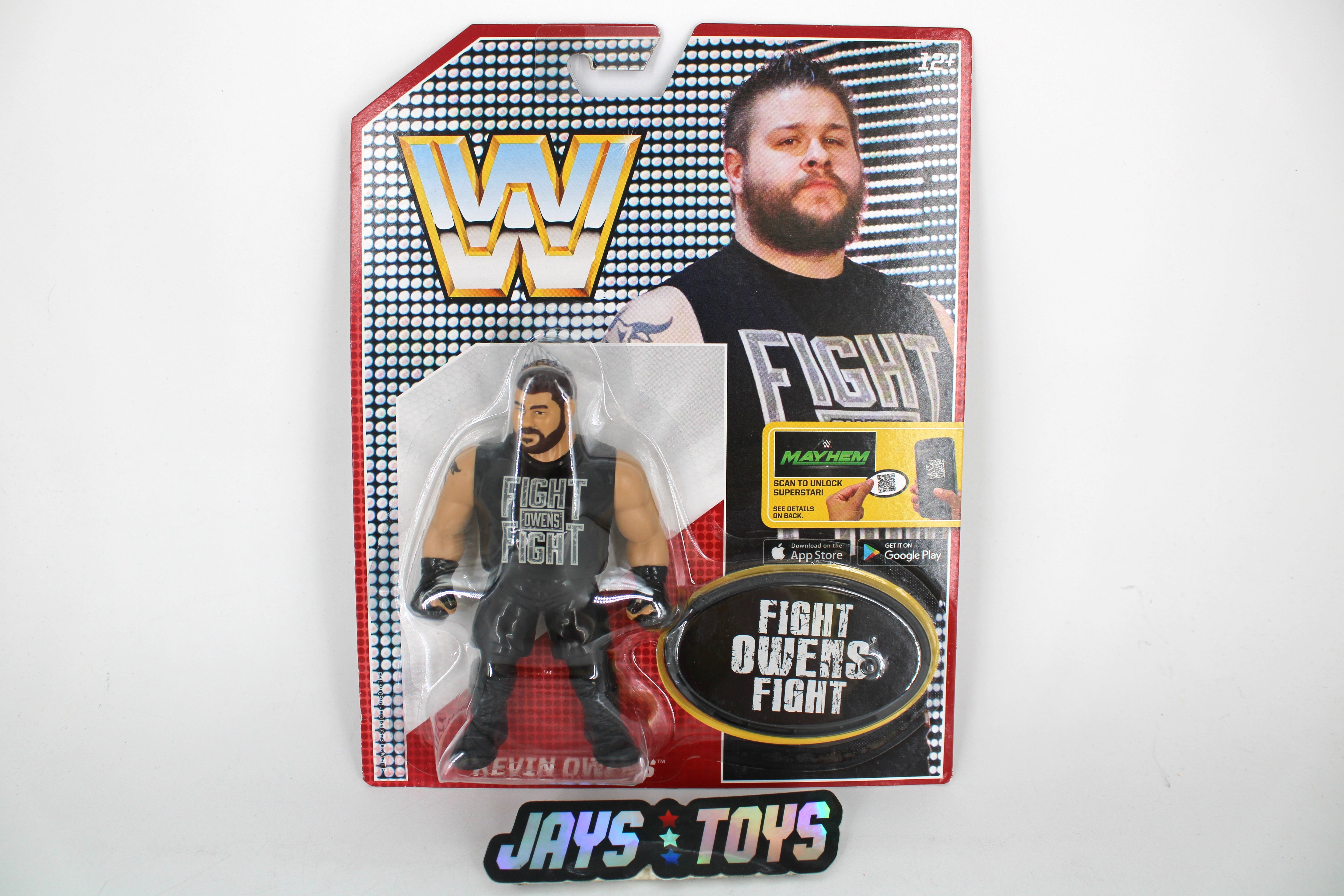 Kevin Owens WWE Retro 2017 Figure — Card Front