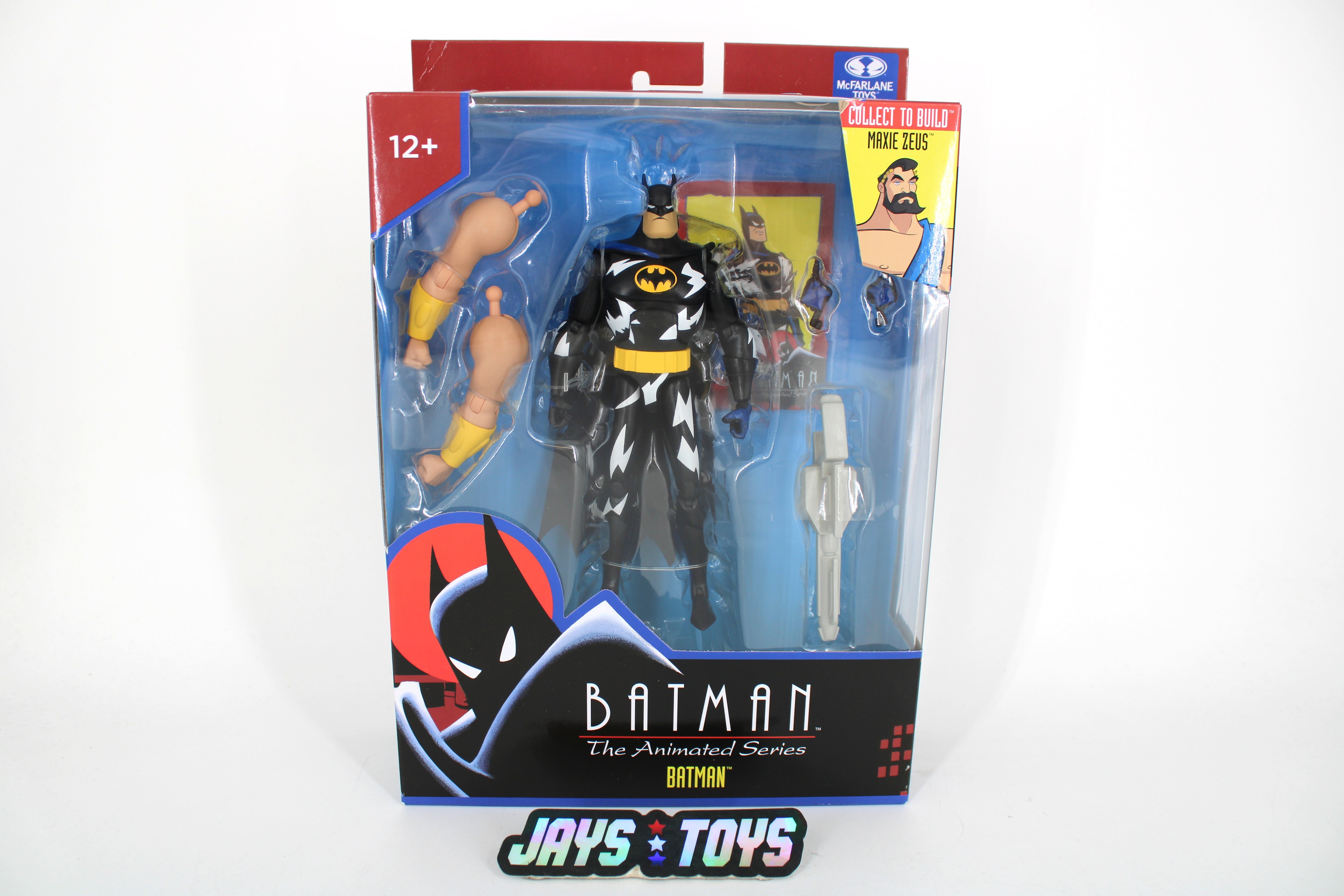 Lightning Strike Batman BTAS DC Direct Wave 3 Figure — Box Front View