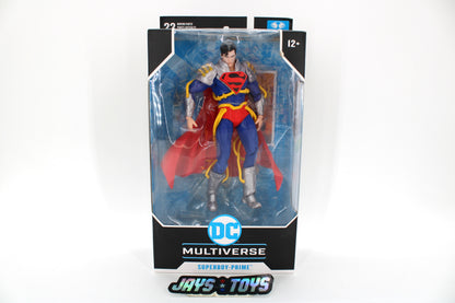 Superboy-Prime DC Multiverse Infinite Crisis 7-Inch Figure — Card Front