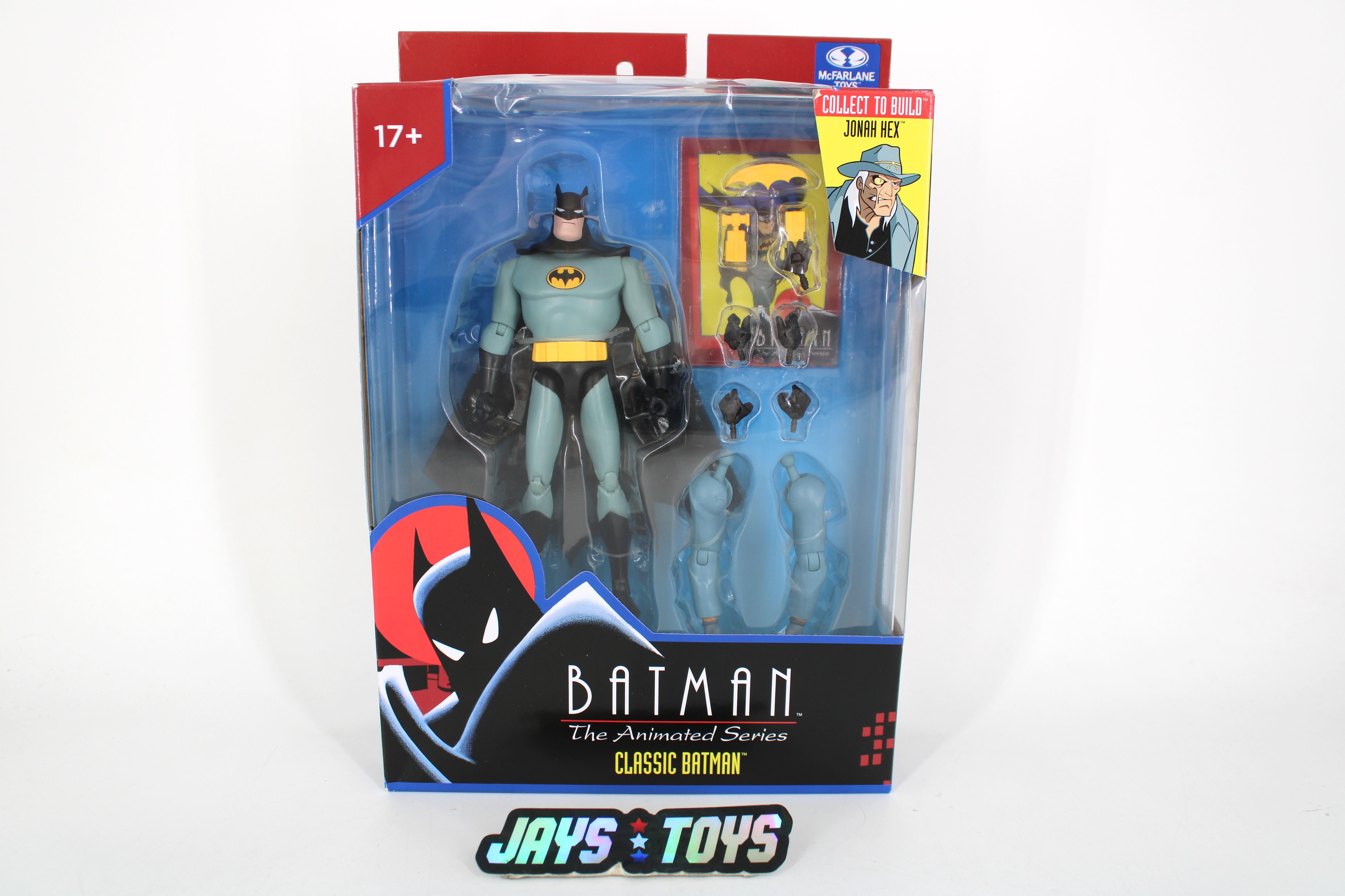 Classic Batman BTAS McFarlane DC Direct Jonah Hex BAF Wave 2025 — Card Front