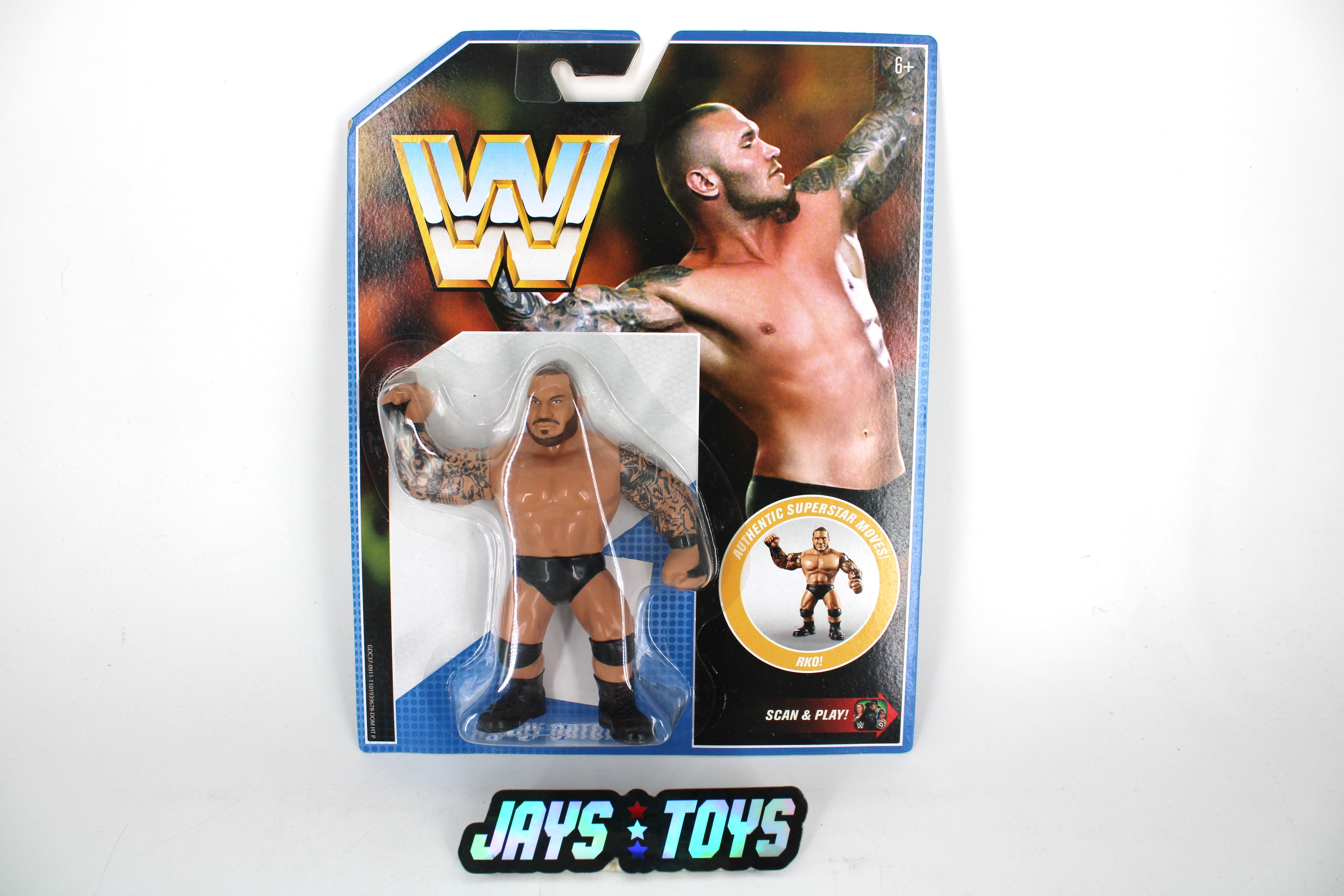 Randy Orton WWE Retro Series Figure — Card Front View