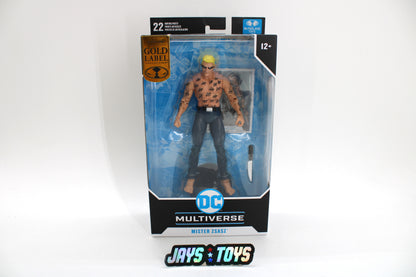Mister Zsasz DC Multiverse Gold Label 7-Inch Figure — Card Front