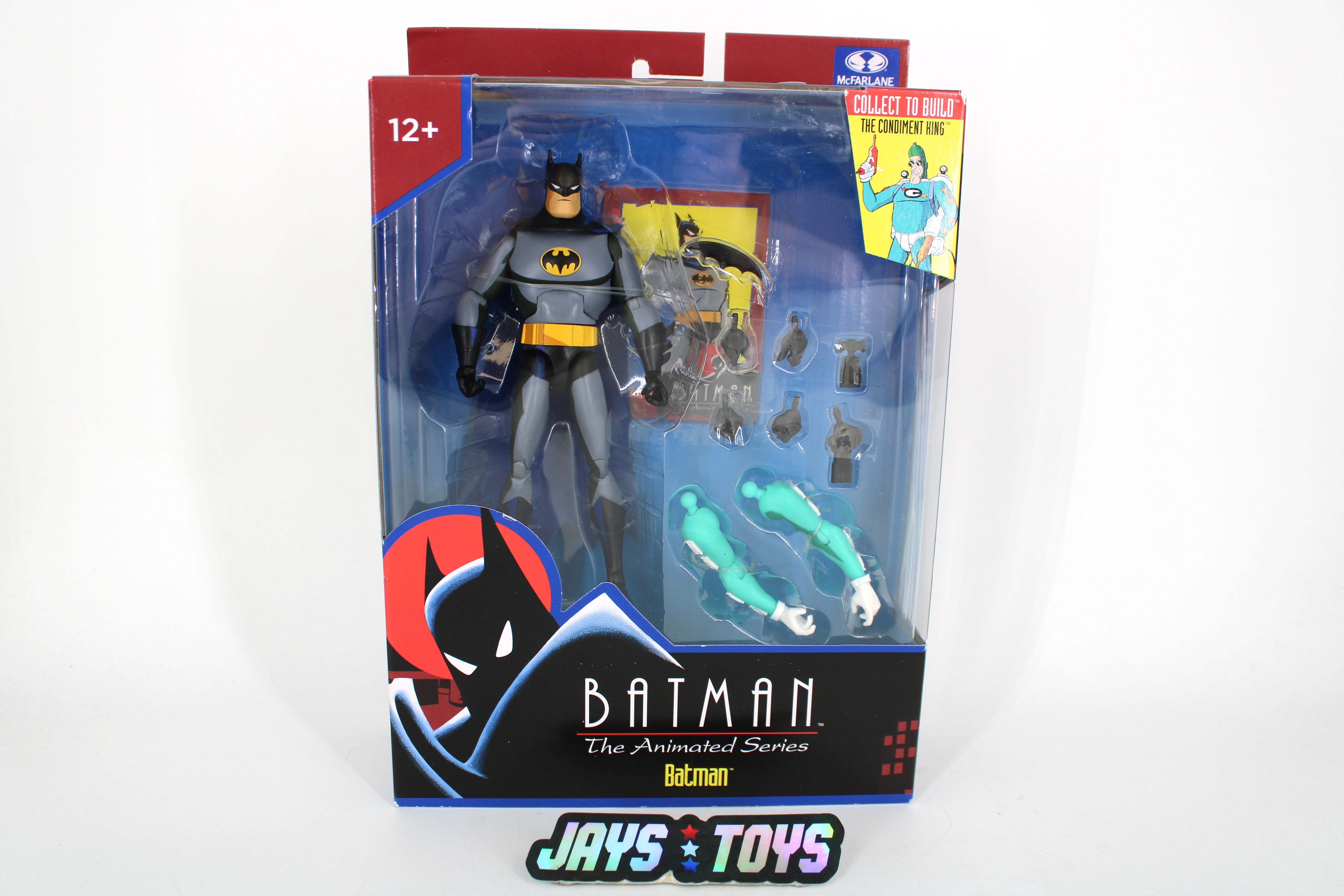 Batman The Animated Series McFarlane Wave 1 Figure — Package Front View
