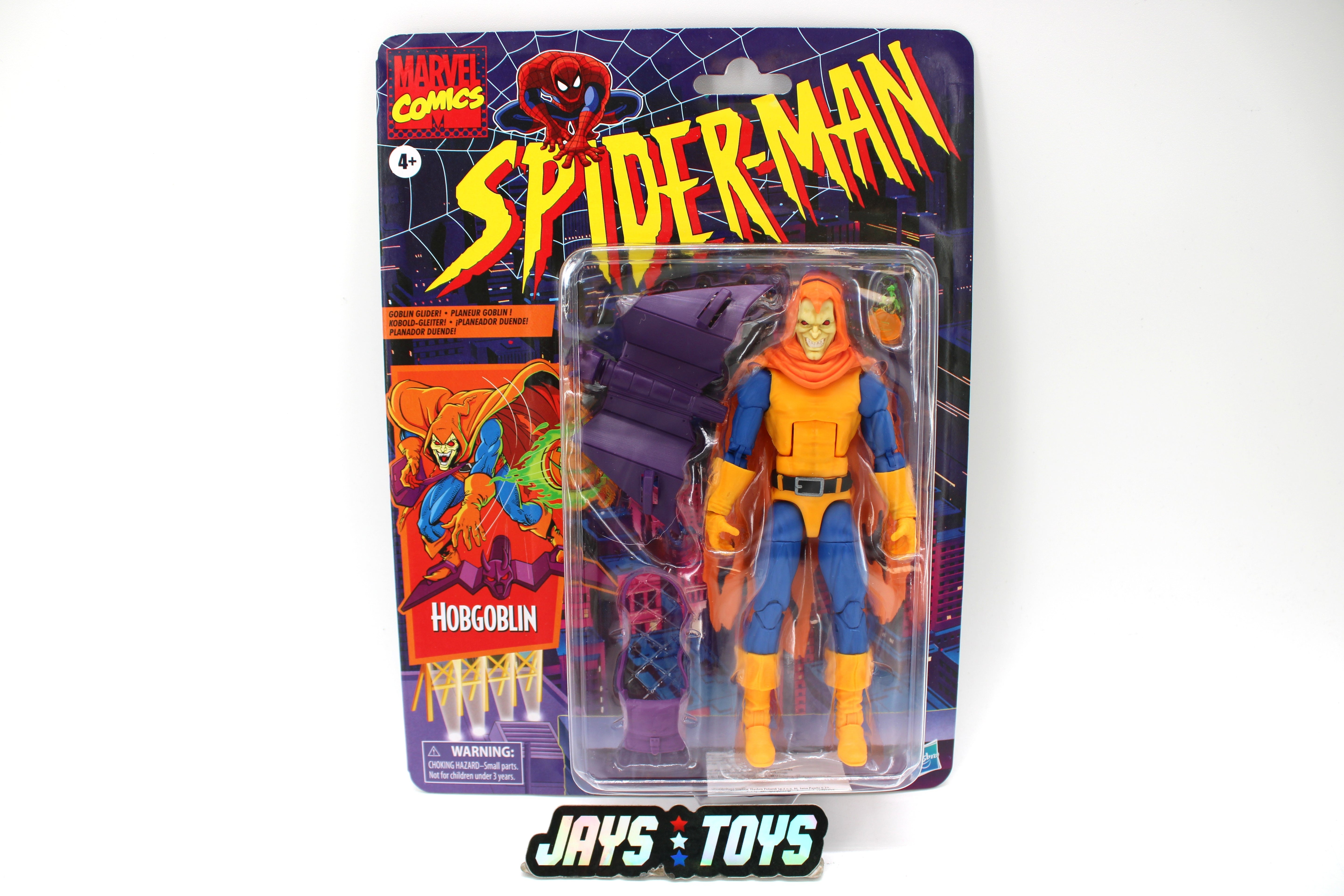 Hobgoblin Marvel Legends Retro 6-Inch Figure — Card Front View