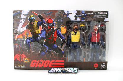Cobra Ramp Rats GI Joe Classified Series 6-Inch 2-Pack — Box Front with Figures Visible