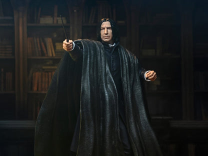 Professor Snape Harry Potter Legacy Collection 7-Inch Figure — Front View Wand Extended Toward Camera