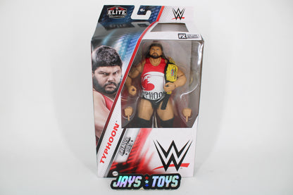 Typhoon WWE Elite Greatest Hits Figure — Box Front View