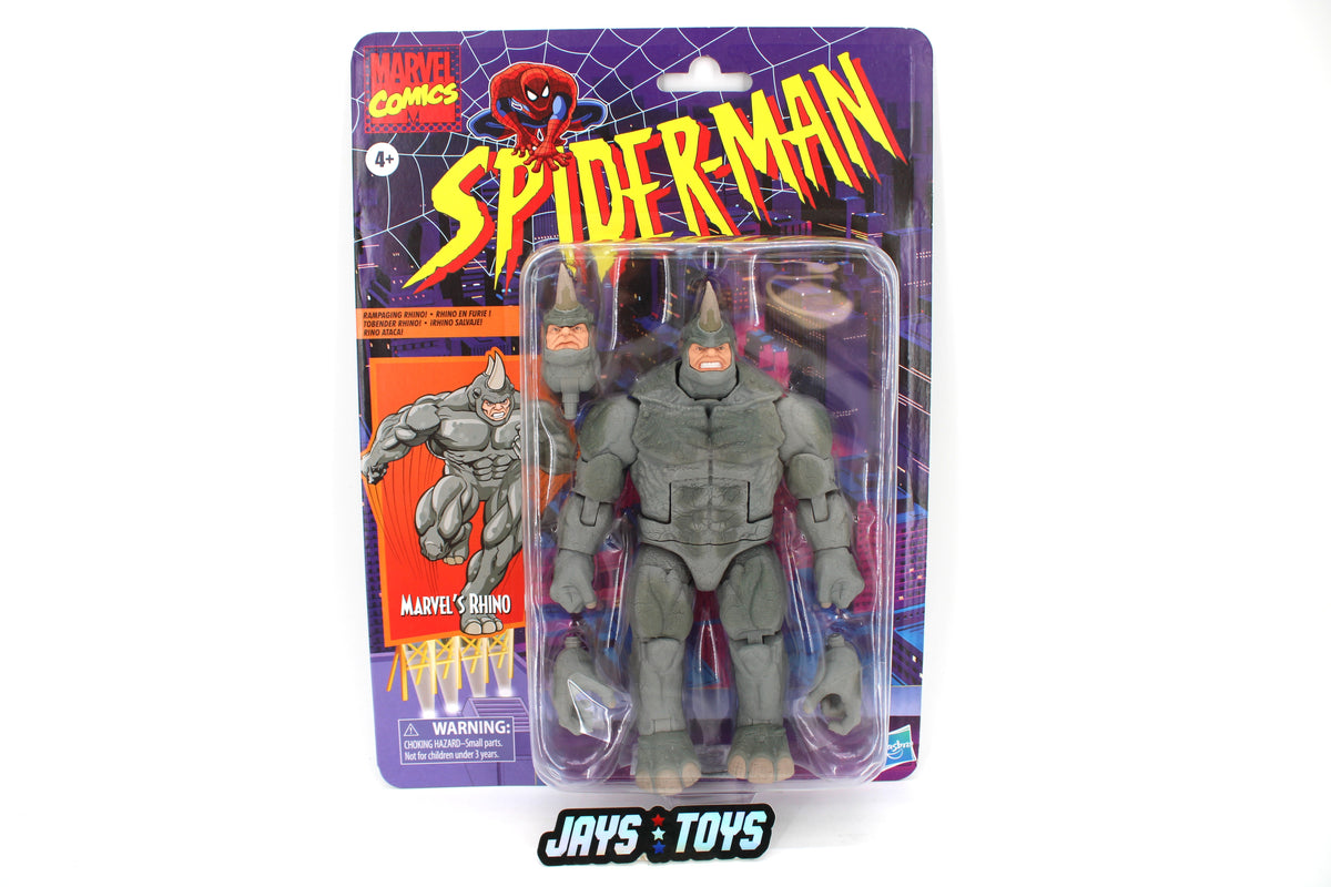 Marvel's Rhino Marvel Legends Retro Carded Deluxe 2022 — Card Front