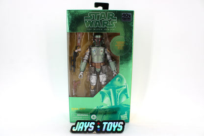 Boba Fett Black Series Carbonized Graphite 6-Inch Figure — Box Front View