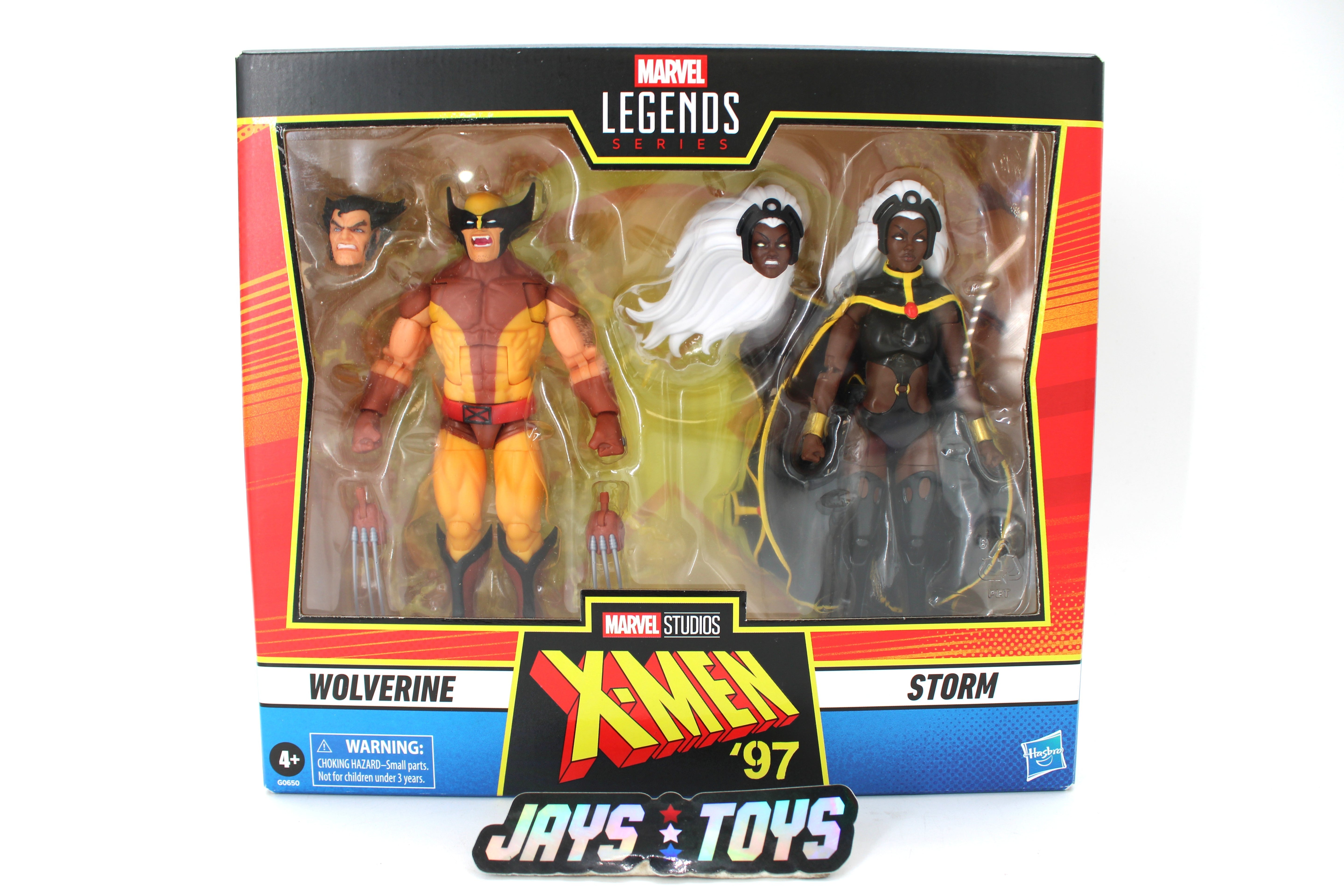Wolverine & Storm X-Men '97 Marvel Legends 2-Pack — Box Front View