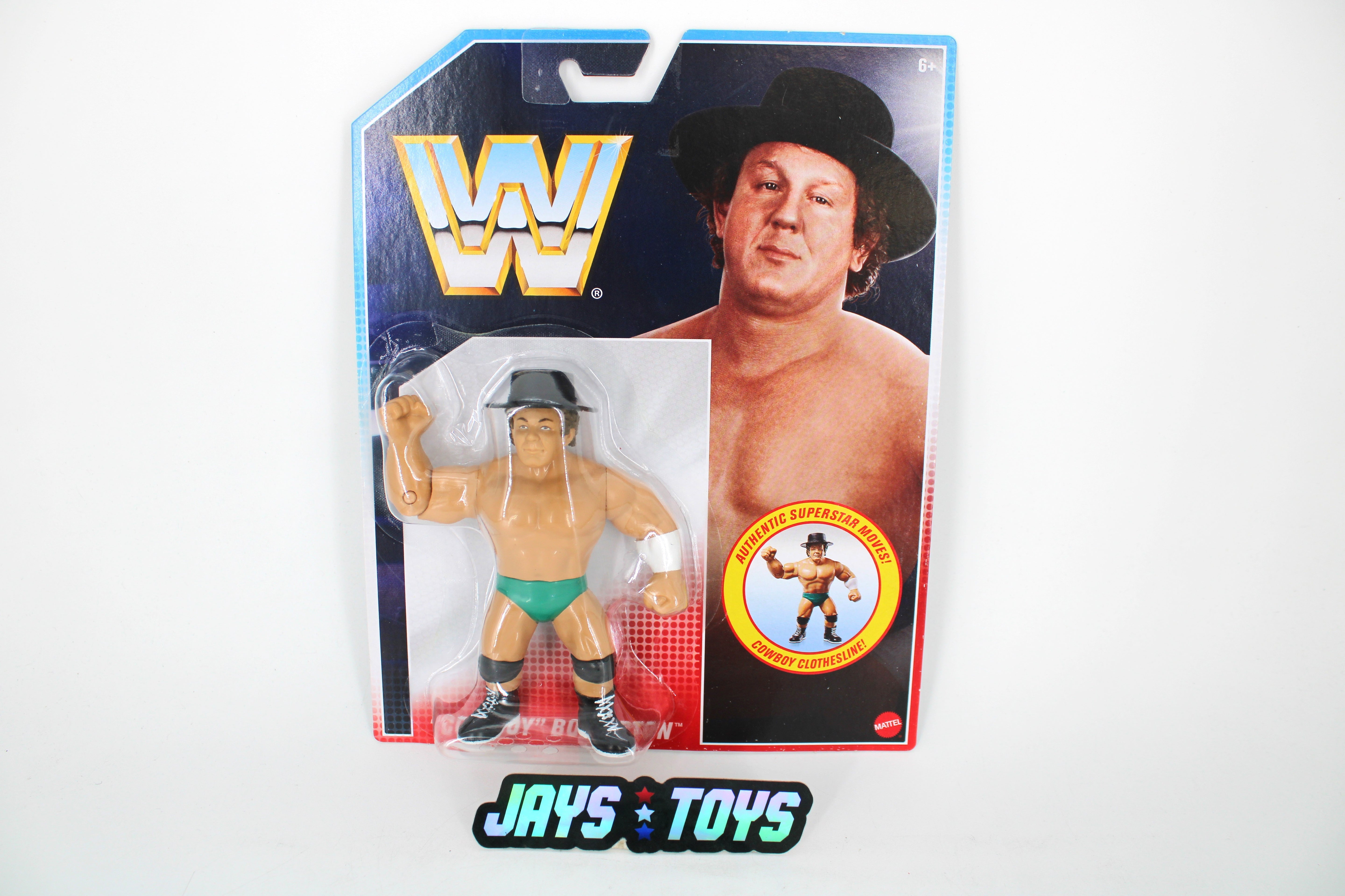 Cowboy Bob Orton WWE Retro 2021 Carded Figure — Card Front