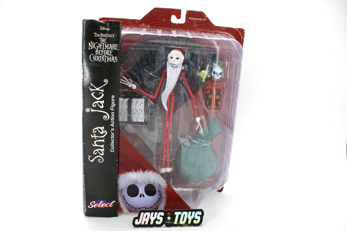 Santa Jack Nightmare Before Christmas Diamond Select Series 2 Figure — Card Front
