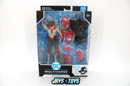 Kid Flash Speed Metal DC Multiverse 7-Inch Figure — Card Front