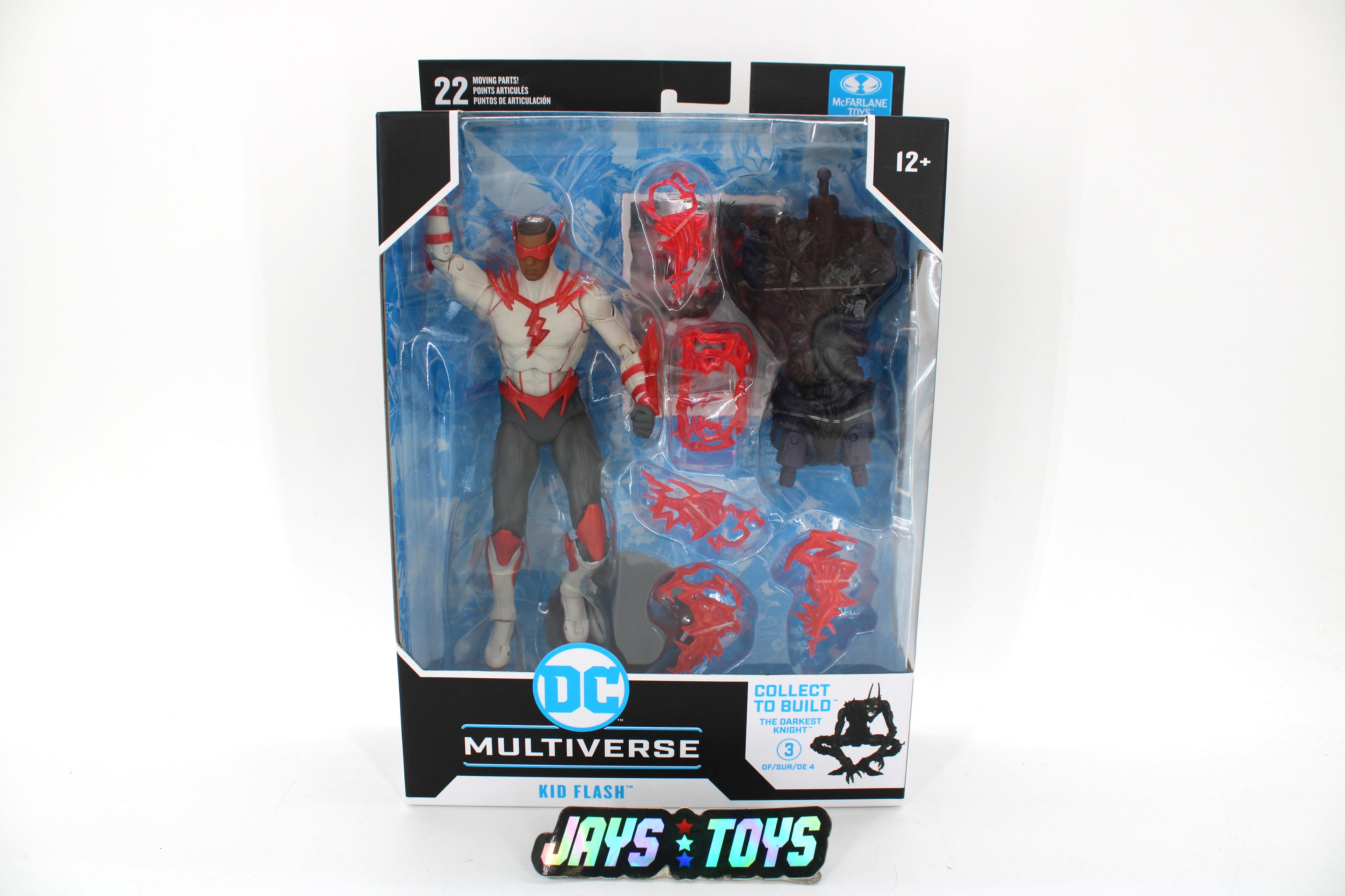 Kid Flash Speed Metal DC Multiverse 7-Inch Figure — Card Front