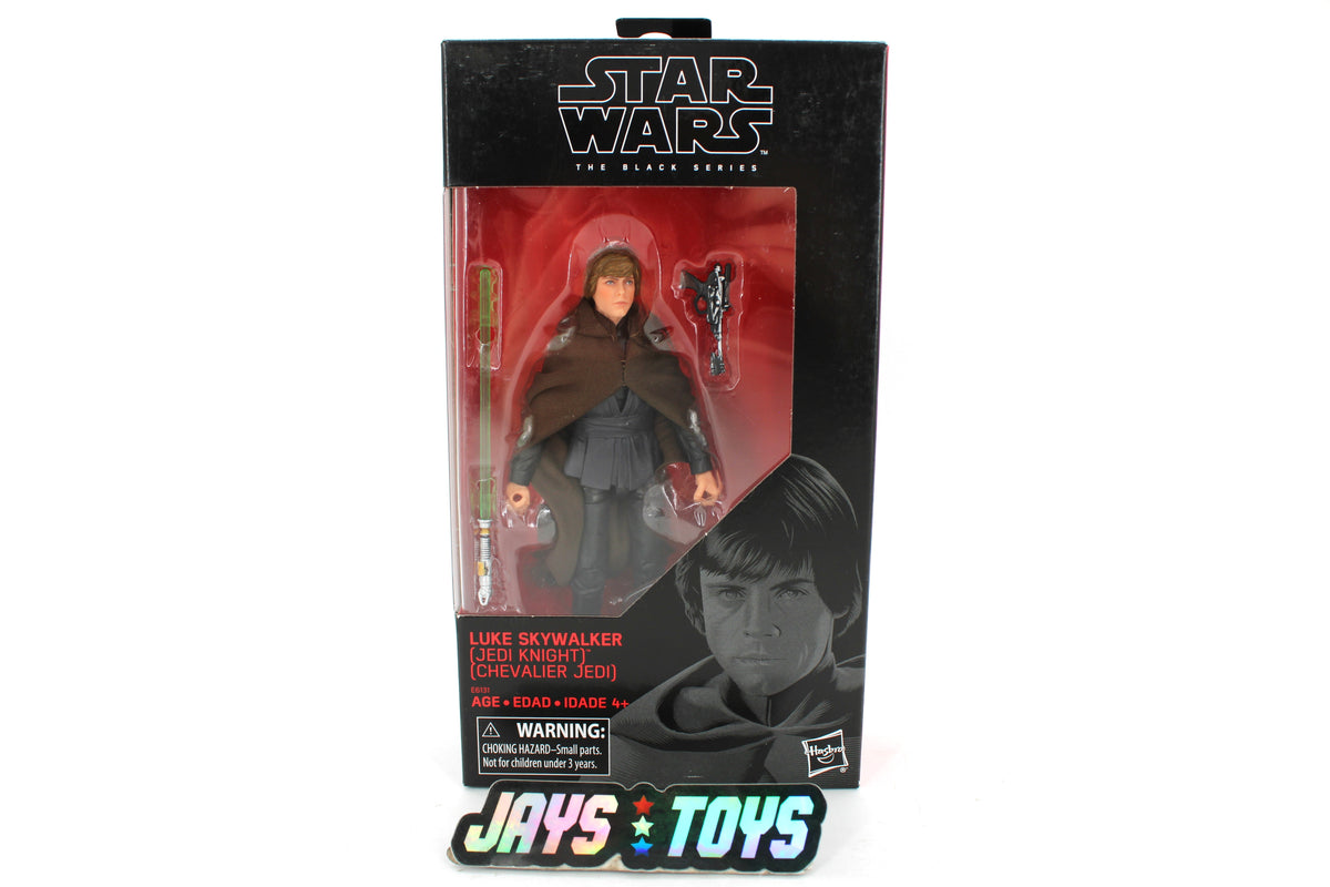 Luke Skywalker Jedi Knight Black Series 6-Inch Figure — Box Front View