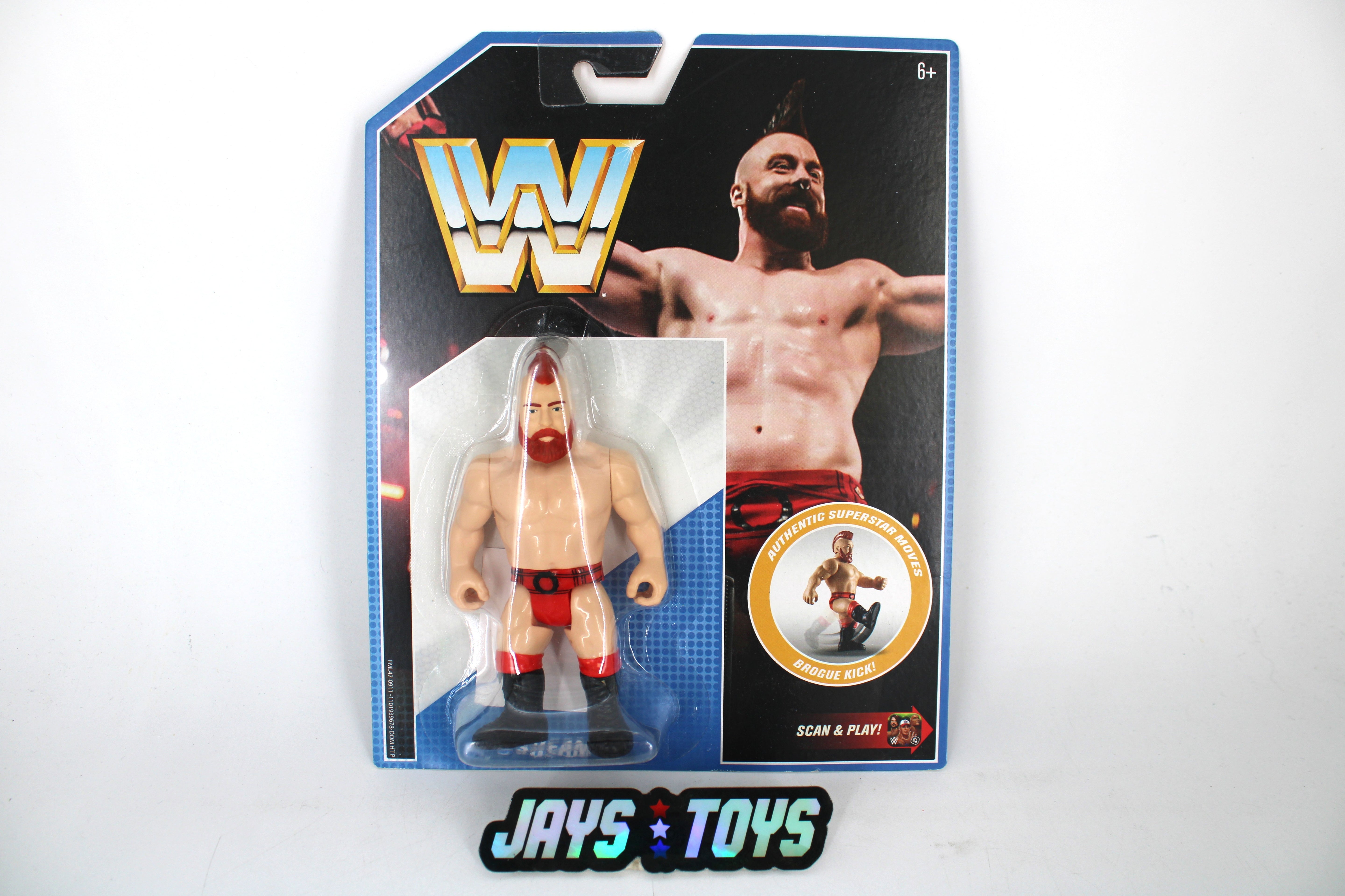 Sheamus WWE Retro Series 2018 Figure — Card Front