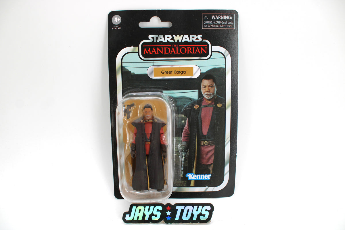 Greef Karga Star Wars Vintage Collection 3.75-Inch Figure VC185 — Card Front