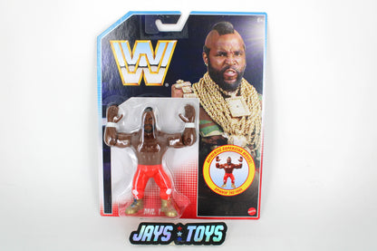 Mr. T WWE Retro Series 2021 Figure — Card Front View